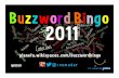 Buzzword Bingo 2011