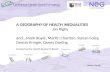 A Geography of Health Inequalities in Ireland - Jan Rigby