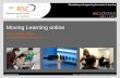 Moving learning online part - why?