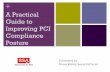 RSA Presentation - 5 Steps to Improving PCI Compliance