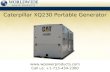 Caterpillar XQ230 Portable Generator
