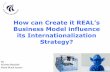 Business Models and internationalisation strategy