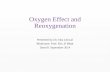 RADIOBIOLOGY: oxygen effect & reoxygenation