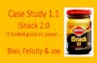 Consumer Behaviour Case study - i-Snack 2.0