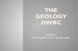 The Geology OWBC: Prologue