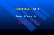 1.Basics Of Contract Act