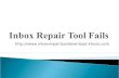 Fix Inbox Repair tool Fails Issue