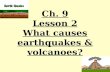 5th Grade-Ch. 9 Lesson 2 What causes earthquakes and volcanoes