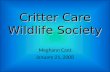 Critter Care Wildlife Society