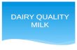 Diapositivas dairy quality milk