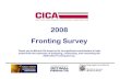 CICA Fronting Survey Results