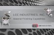 LEE INDUSTRIES - Processing Equipment Material Finishing Capabilities