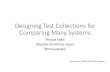 Designing Test Collections for Comparing Many Systems