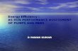 Energy efficiency in pumps and fans ppt