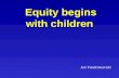 Jan Vandemoortele - Equity begins with children