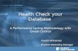 Health Check your Database
