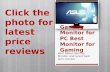 Gaming Monitor for PC Best Monitor for Gaming