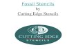 Fossil Stencils by Cutting Edge Stencils
