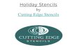 Holiday Stencils by Cutting Edge Stencils