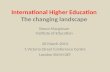 International higher education: the changing   landscape - Simon Marginson