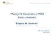 Theory Of Constrains   Ideas Fundamentales
