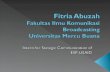 Internship Presentation Fitria Abuzah