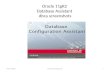 Oracle 11gr2 - database configuration assistant (dbca) - New database