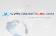 ONLINEITGURU offers cognos tm1 online training, online cognos tm1 training with 12+ years real time experts, 100% live projects, 24/7 lab asseses