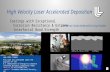 High Velocity Laser Accelerated Deposition: Coatings with Exceptional Corrosion Resistance & Extreme Interfacial Bond Strength by Joe Farmer
