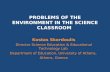 Problems of the Environment in the Science Classroom. Introducing the STSE
