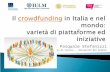 Il crowdfunding in italia e nel mondo in convegno su equity crowdfunding