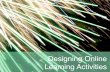 Designing Online Learning Activites