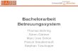 Präsentation Bachelorarbeitsbetreuungssystem (BABS)