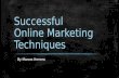 Best Online Marketing  Techniques