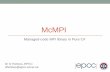 EuroMPI 2013 presentation: McMPI
