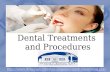 Dental treatments and procedures