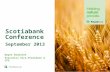 PotashCorp - Scotiabank Agriculture & Fertilizer Conference