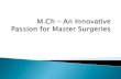 M.ch – an innovative passion for master surgeries