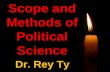 Rey Ty. Scope and Methods of Political Science.