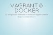 Vagrant & Docker: carregue seus ambientes no bolso