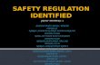 Safety regulation identified