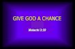 Give god-chance