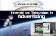 Internet vs television in advertising
