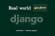 Real world Python+django