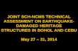 Joint SCH-NCMS Technical Assessment on Earthquake-damaged Heritage Structures in Bohol