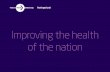 Improving the health of the nation infographics