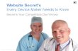 Website Secrets Every Medical Device Maker Needs To Know