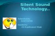 Silent sound technologyrevathippt