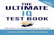 The ultimate iq test book
