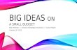 FLW -  Big Ideas on a Small Budget